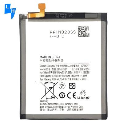 China Mobile Phone Polymer Grade A Battery For Samsung A51 EB-BA515ABY 4000mAh Lithium Ion Batteries for sale