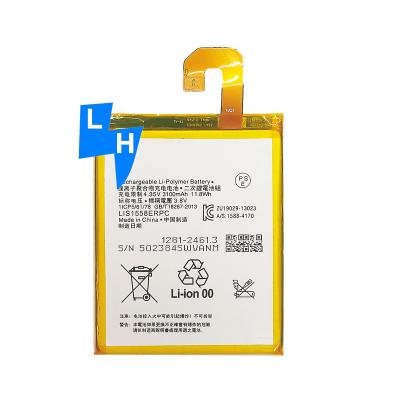 China Mobile Phone Battery For Sony L55T L55U D6633 D6653 D6643 Z3 LIS1558ERPC 3100mAh Lithim Battery for sale