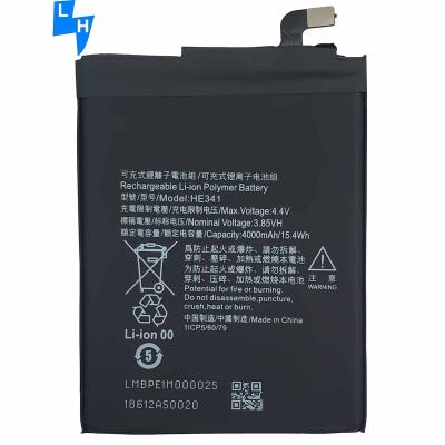 China Mobile phone battery for Nokia Nokia2.1 plus Nokia2.1 HE341 4000mAh lithium ion batteries TA-1086 TA-1080 TA-1029 for sale