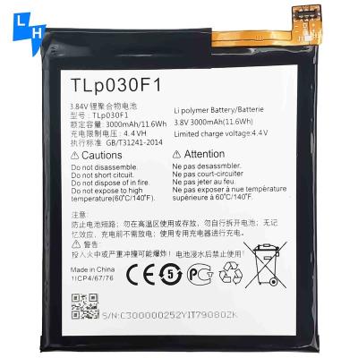 China Cell Phone 3000mAh Polymer Battery For BlackBerry DTEK60 Battery TLP030F2 Battery for sale