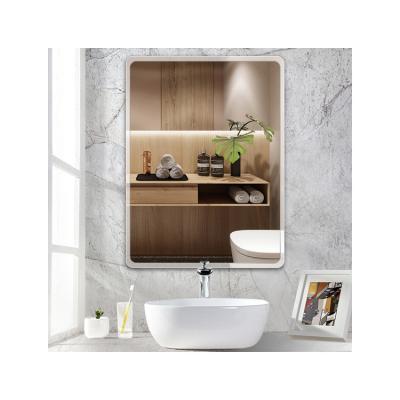 China Factory wholesale minimalist hanging wall rounded frameless mirror in bathroom for hotel home bathroom for sale