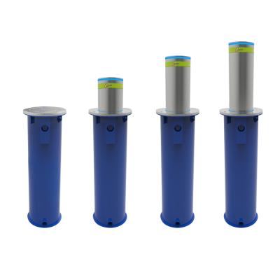 China Steel/Iron IP68/Aluminum Automatic lifing Bollard 168mm Retractable Electric Hydraulic Rising Bollard for sale