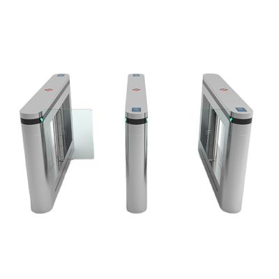 China Low Price SUS304 Automatic Swing Barrier RFID Access Control Swing Gate Office Building for sale