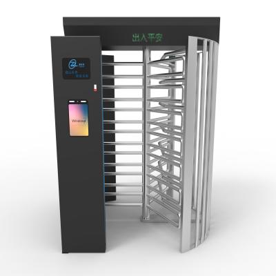 China High Quality Wholesale Custom Station Full Height Turnstile Single Lane Biometric Gate for sale