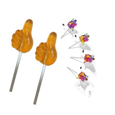 China Natural Thumb Shaped Lollipop Candy for sale