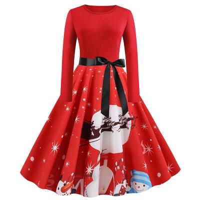 China Hot Selling Anti-wrinkle Girls Kids Party Christmas Dress for sale