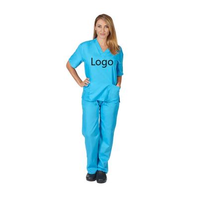 China Soft 2021 Modes Top Quality Medical Hospital Uniform for sale