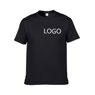 China Anti-Wrinkle Mens T Shirts Black for sale