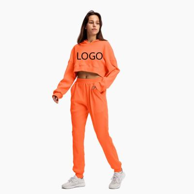 China QUICK DRY sportwear women set tracksuits for winter hooded women ladies tracksuits 2021 for sale