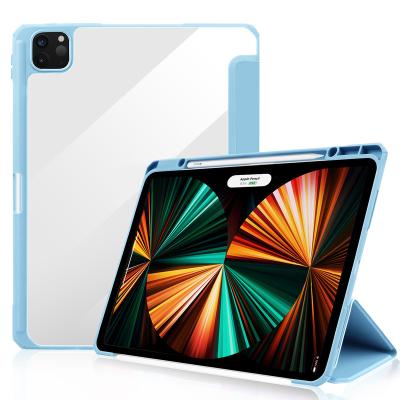 China Wholesale Smart Tpu Case 2020 Transparent Soft Shockproof Clear Cover For Ipad Pro 12.9 Inch Case Tablet Covers for sale