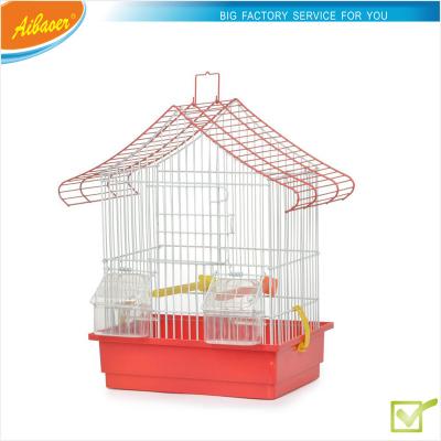 China Sustainable PVC Coated Bird Cage Hot Sales Bird Cage 27.5X19.5X38cm for sale