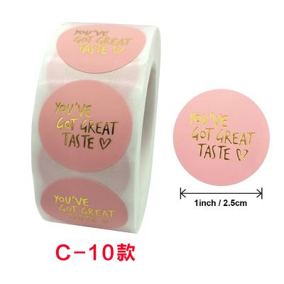 China 2021 Waterproof Can Customize New Champagne Bottom Hot Rose Sticker Christmas Sticker Gift Wholesale Sticker for sale