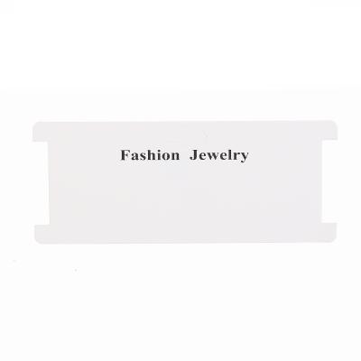 China Custom Jewelry Packaging Wholesale Inventory Necklace Necklace Display Card for sale