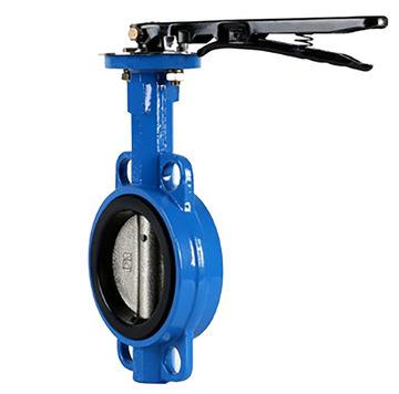 China Factory General Malleable Iron Butterfly Valve Wafer Handle Seal Soft Butterfly Valve for sale