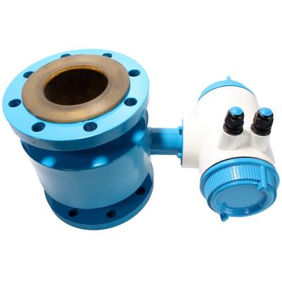 China Stainless Steel General Industrial Sewage Digital Electromagnetic Water Flow Meter For Water for sale