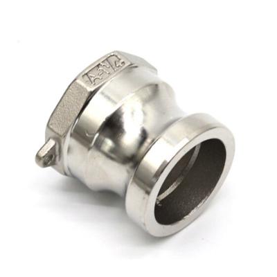 China 304 316 Stainless Steel Factory Directly Supply 304 / 316 Stainless Steel Camlock / Groove Quick Coupling Type A for sale