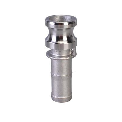 China General Good Quality 304 316 Stainless Steel Camlock Coupling Type E for sale