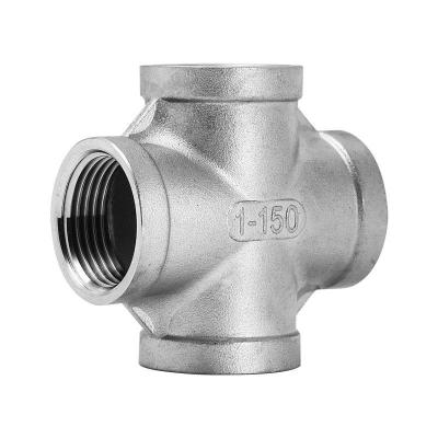 China Wholesale New Product High Quality General Stainless Steel 4 Way Cross Pipe Fitting For Sale for sale