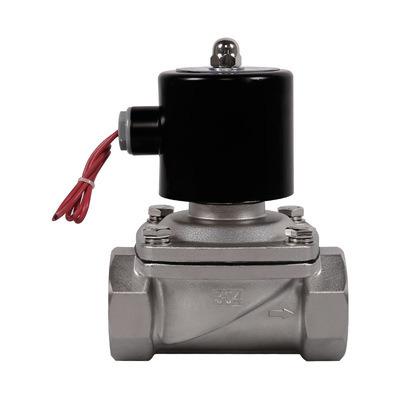 China General Factory Direct Sales 2W Stainless Steel Solenoid Valve 2 Way Direct Acting With Stable Copper Coil AC380V 220V 110V DC24V DC12V for sale