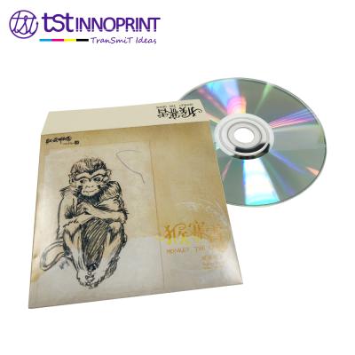 China Thumb Cut Lock Design CD Mailer Sleeve With Custom Printing 4.7GB for sale