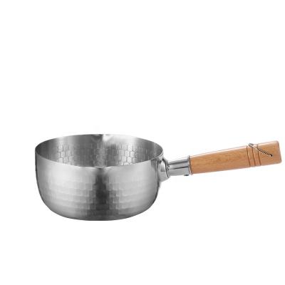 China Stocked Japanese Cookware Thicken Single Handle Yukihira Wooden Pan for sale