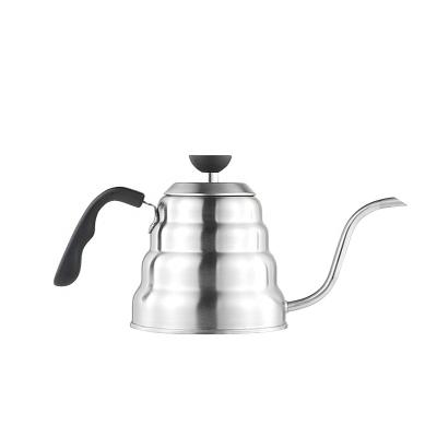 China WITH LID Stainless Steel With Thermometer Display Drip Bag Hand Brewed Coffee Pot for sale