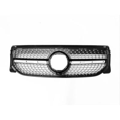 China ABS Auto Parts OEM Style Slats Style Front Grille Gypsophila For Mercedes-Benz GLB for sale