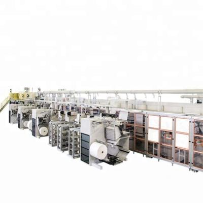 China High Quality Adult Diaper Diaper Making Machine Semi-servo for sale