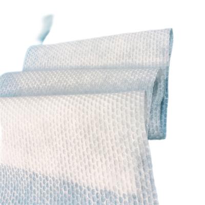 China Factory plain weave embossed hydrophilic nonwoven fabric for diaper for sale