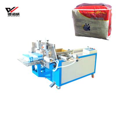 China Factory High Quality Manual Baby Diaper Packaging Machine for sale