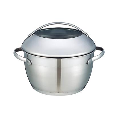 China Home Sustainable Profession Kitchenware Stainless Steel Steamer Metal Cooking Multifunctional Soup Pot for sale