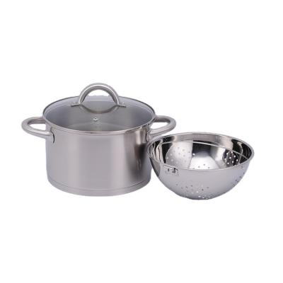 China Cookware 2021 cost china wholesale non stick viable capacity large cooking pot sets for sale