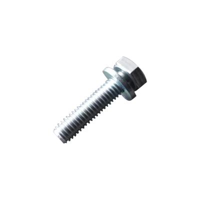 China Automobile Hex Bolt Gasket Fasteners M6x25 Nut And Bolt Manufacturing Supplier Q140B0625F36 for sale