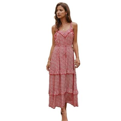 China Anti-Static Holiday Ladies Shirt Bohemian Women Dress Summer Vacation Dress Women Beach Dress for sale