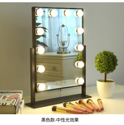 China 12 Hollywood LED Vanity Mirror Light Headlight Beauty Makeup Light Vanity Vanity Light White And Warm Light Bathroom for sale