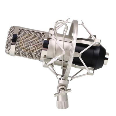 China Microphone BM800 Kit Shock Mount Pop Filter Handheld Condenser Microphone with Recording Studios, Transmitter Stations for sale