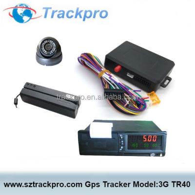 China Automotive Free Taxi Tracking Software Taximeter Thailand Gps Tracker With Tracking And RFID Camera for sale