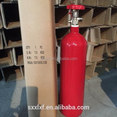 China CK45 2KG CO2 cartridge for dry powder fire extinguisher for sale