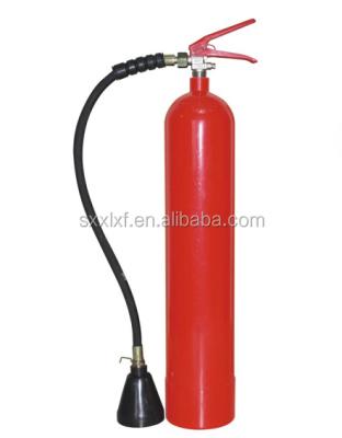 China CK45 5kg Alloy Steel CO2 Fire Extinguisher Convex Type for sale