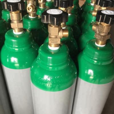 China Oxygen CO2 cylinder for water grass; CO2 gas cylinder for sale