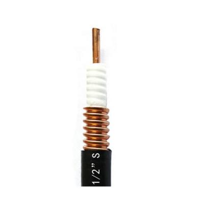 China Telecommunication 50ohms Corrugated Copper Tube Coaxial Cable 1/2's for sale