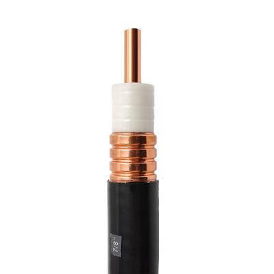 China 50Â ± 1Î © Power Cable 7/8 Coaxial Cable Corrugated Copper Tube 50 Ohm for sale