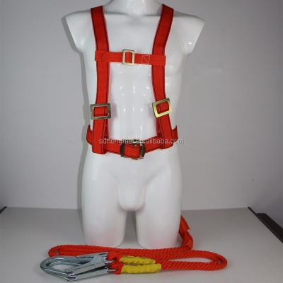 China Lightweight Double Hooks Half Body Safety Harness / Seat Belt for sale