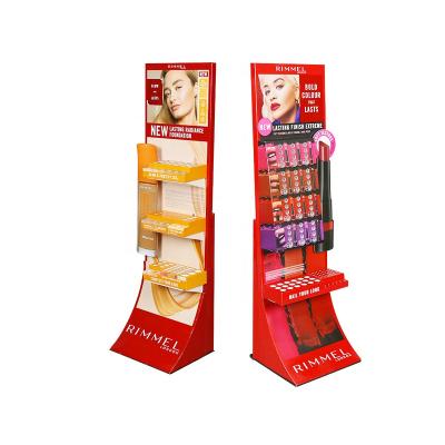 China For Product Sales Promotion High Quality And Best Price New Product Custom Cardboard Advertising Cosmetic Display Stand for sale