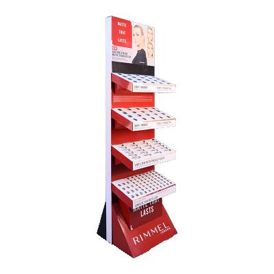 China Recommended box based on your requests Manufacturer New Updating Cosmetics Professional Display Racks Stand for sale