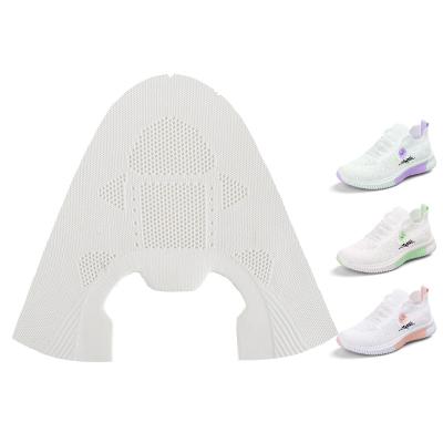 China Breathable and fashionable mesh breathable vamp is used for semi-finished material of leisure sports walking shoes shoes for sale