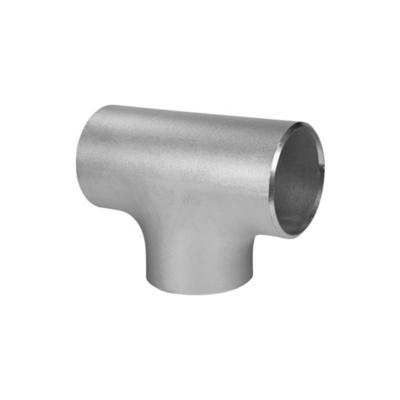 China SS 304 & 316 Stainless Steel Butt Weld Fittings Pipe Three Way Tube Fittings Tee Reducing Tee ANSI/Asme B16.9 SS 304/304l/316/316l for sale