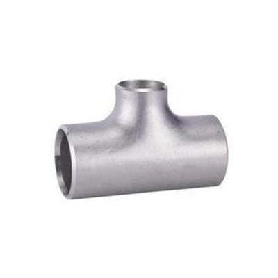 China SS 304 & 316 SS 304/304L/316/316L Pipe Tube Fittings Butt Weld Equal Three Way Stainless Steel Butt Weld Fittings Reducing Tee for sale