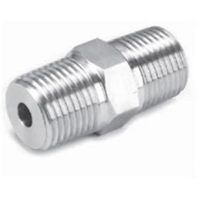 China SS 304 & 316 Hex Nipple Bsp Male X Bsp Male Threaded NPT Class 3000/6000/9000 1/16 - 2 Thread Bsp/bspt/metric for sale