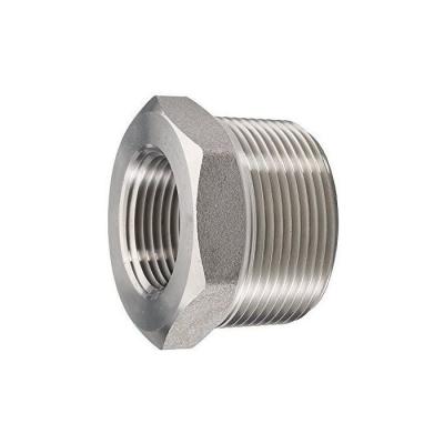 China SS 304 & 316 Hex Reducing Bushing Class 3000 / 6000 / 9000 1/8 - 2 NPT/bsp/bspt/metric Thread Hex Bushing Reducing High Pressure Fittings for sale